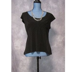 Latina Life Black Embellished Top Size XL